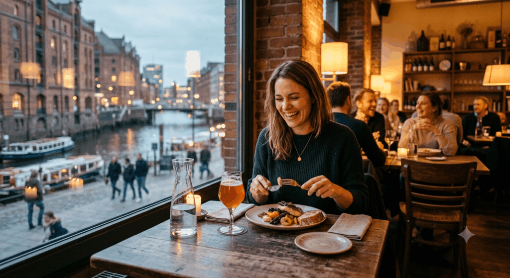 Solo Dining in Hamburg 7 Orte, an denen du vollkommen entspannt alleine essen gehst 2026