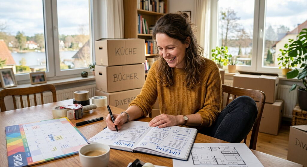 Als Frau einen Umzug planen Tipps und Tricks 2026
